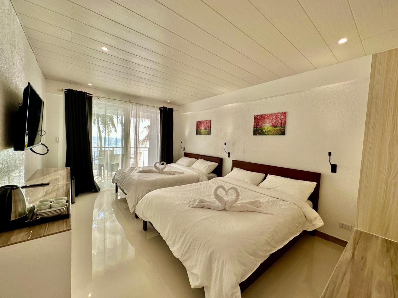 Calypso Beach And Dive Resort Manoc-Manoc Екстериор снимка